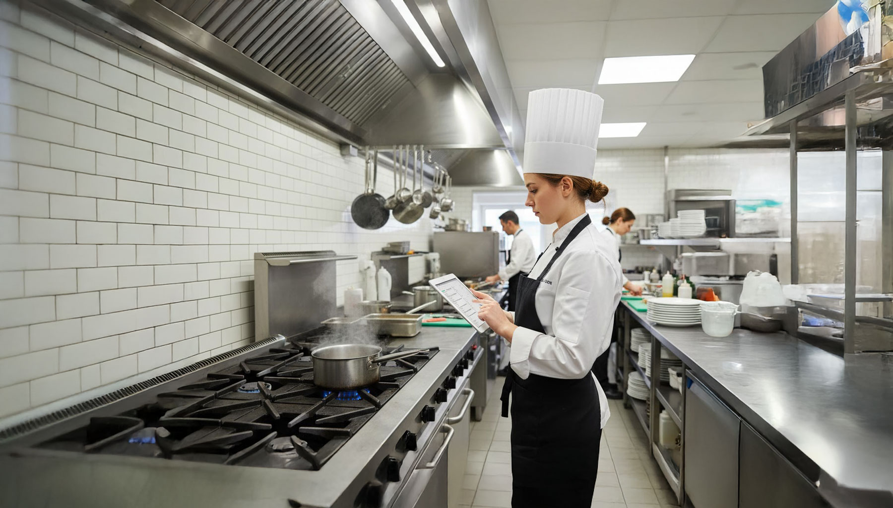 Sistema de etiquetado digital en buffets hoteleros – Sincroni BuffetSmart